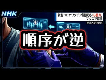 ◆人間の後にマウス実験？NHKがサラッと報道“ワクチン後心筋炎”研究の中身とは