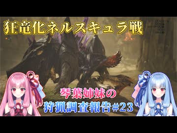 【モンハンワイルズ】琴葉姉妹の狩猟調査報告#23【ボイスロイド実況】