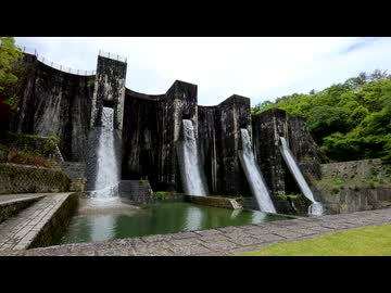 豊稔池堰堤を３分間眺めるだけの動画【カップラーメンタイマー】