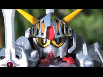 アウトドアガンプラ　BB戦士207 ガンダム GP03DとレジェンドBB370 騎士ガンダムを作る