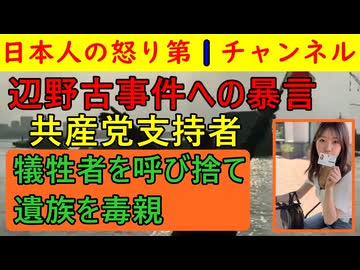 【辺野古事件で共産党が暴言吐きまくる】「武石知華は・・・」と呼び捨て「両親は毒親」と勝手に罵倒する共産党員は普段カウンターに精を出す輩であることが判明 #辺野古 #共産党