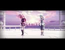 【MMD】quiet room傷音ウサ×継音ライ【UTAUカバー】