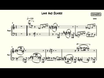 【トリッカルBGM】Lamb And Dumber【ピアノアレンジ】