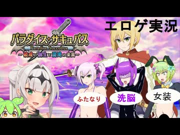 パラダイスサキュバスオナ二ーボーイ【エロゲ実況】