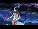 【MMDブルアカ】天童アリスに蜜月アン・ドゥ・トロワを新体操風に踊って貰った【バニーダンス】