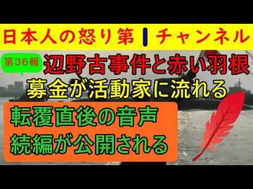【第36報！辺野古事件で衝撃の新事実】新たな動画が公開されたのに加えて赤い羽根募金からヘリ基地協などと関係の深い福祉団体へ寄付がされていたことも発覚しさらなる炎上も地上波は完全スルー