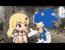 ゾンビのジンとフィービー vs ソニック @ スーパーマリオ @ Among Us