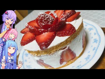 母の日ショートケーキ(遅刻)