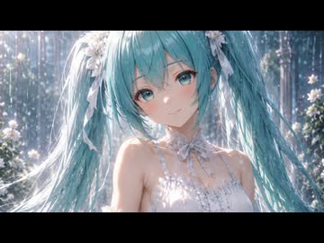 【初音ミク】 雨 【森高千里】