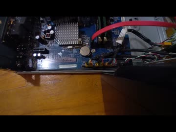 Bad Apple on a motherboard speaker