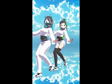 【UTAUカバー+MMD（ショート Ver）】ray (超かぐや姫！ Ver）【凍崋イル×棟華シク】