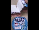 チチヤスの凍らせて食べるチチヤスヨーグルトを切りました。　#チチヤス　#ヨーグルト　#ラムネ