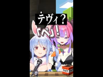 「ぺ」が「テ」に聞こえるヴィヴィにキレるぺこら 【ホロライブ切り抜き/ホロライブ/兎田ぺこら/綺々羅々ヴィヴィ 】