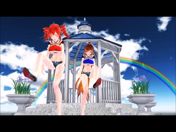 【MMD】Red Rose【重音テト】
