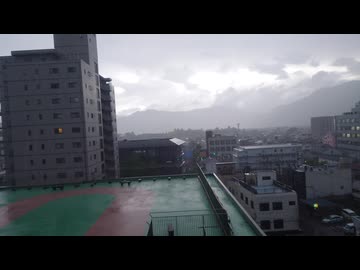【撮って出し】さっきの落雷の瞬間がガチでヤバすぎる件（無編集）