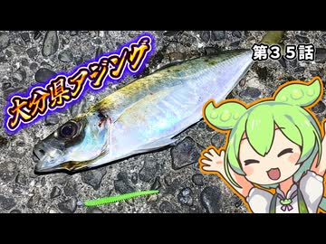 アジング釣行。大分県。第３５話【限界ずんだもん】