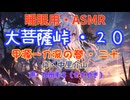 【睡眠用】 九州そら（ささやき）   ” 大菩薩峠・２０　（ 甲源一刀流の巻・二十 ） ” （ 作・中里介山 ）  【ASMR】