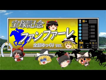 【ゆっくりが歌う】宝塚記念ファンファーレ リメイク版【UTAU】