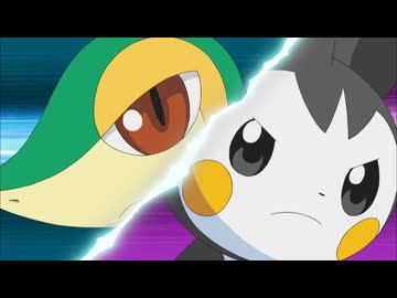 ポケットモンスター ベストウイッシュ　第25話　エモンガＶＳツタージャ！ボルトチェンジで大混乱！！