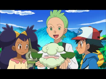ポケットモンスター ベストウイッシュ　第29話　恋するモンメンは風に乗って！