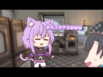 【手描き】ロボ子さんとおかゆに挟まれてデレデレする千速【輪堂千速／ロボ子さん／猫又おかゆ／ホロライブ／切り抜き動画】