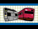 ジェイアールW【キャラクターT x JR西日本 音MAD】