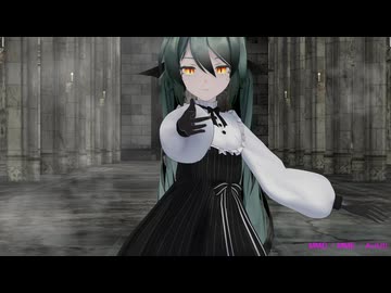 【MMD】花に風 / 須田景凪 バルーン : Sour式改変 初音ミク バンパイア ロリタver