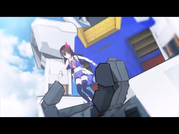 【#hololive mmd】ときのそらとガンダムと船頭ダンス #ときのそら #GUNDAM50th〘ホロライブ・ガンダムMMD〙