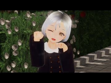 【VRMLiveViewer】囲炉裏に「Nyan cat EX」を踊ってもらいました【VRoid】