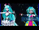 MMD、ミク、計2人、で、METEOR