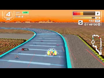 2位をとれました【F-ZERO99】