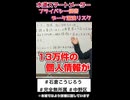 水道スマートメーター関係！個人情報漏洩か！？