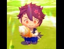【MMD刀剣乱舞】ソフトクリームとわんぱく君と陸奥守さん