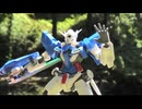アウトドアガンプラ　HG ガンダムエクシアリペアⅡを作る