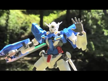 アウトドアガンプラ　HG ガンダムエクシアリペアⅡを作る