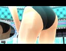 【ドリームクラブ】 Glory days!(接写/右サイド) 理保(素面) 競泳水着