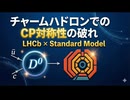 チャームハドロン崩壊におけるCP対称性の破れ：LHCb発見と標準模型予測との緊張
