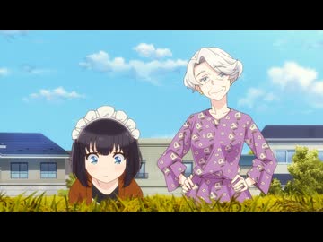 メイドさんは食べるだけ 8食目「新米／カレー／焼き芋／ぶどう／メンチカツ」