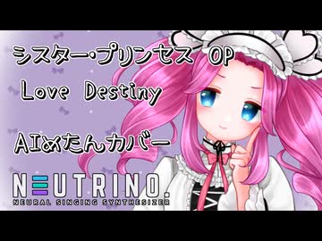 【NEUTRINOめたん】Love Destiny【シスプリ】