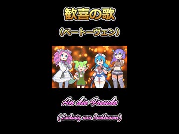 【ボイボ】歓喜の歌（第九）【カルテット】