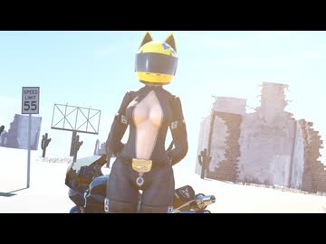 【DRRR‼/MMD】-セルティさんっぽいコスプレイヤーでアンチグラビティーズ-