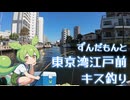 【ずんだもん実況】東京湾でキス釣りしてきたのだ！
