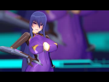 対魔忍MMD 秋山凜子　サイバーサンダーサイダー