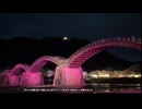 錦帯橋の夜桜②