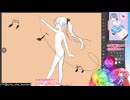 つかれたぞ！かわいい子が描きたいだけだぞ！(本ルー好き曲流しながらFA/LUNONEさん)