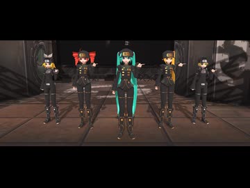 【MMD】ボカロキャラでジャネットジャクソンRhythm Nationやってみた 実験動画
