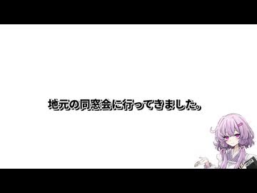 【同窓会】結月ゆかり曰く、学生時代の友人と酌み交わせばよいのでしょう？【VOICEROID】