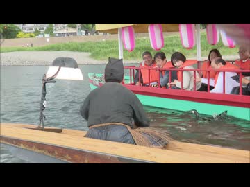 アユ漁が解禁、筑後川で伝統漁法「鵜飼」始まる　福岡