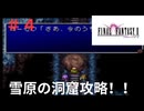 ＦＦⅡ邪道プレイ＃４　雪原の洞窟攻略
