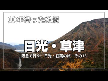 【日光・明智平】10年越しの絶景。あの日諦めた景色に…【阪急交通社・日光・草津の紅葉ツアーに参加してみた！その6】